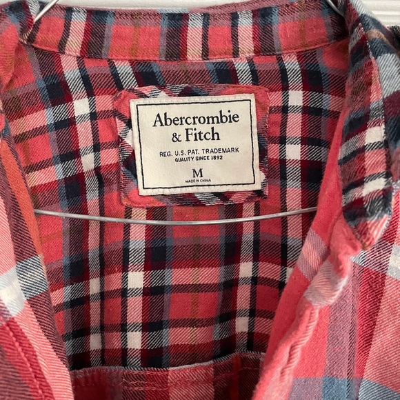 Abercrombie and Fitch Plaid Buttondown - Picture 2 of 6
